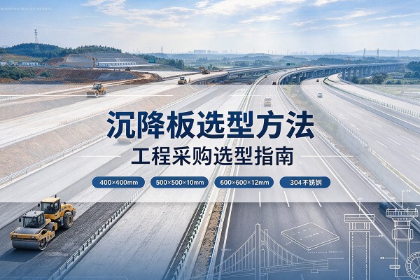 贵德沉降板选择方法