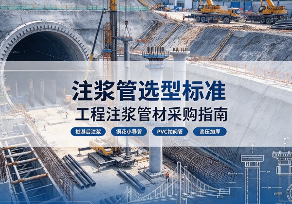 贵德注浆管选型标准